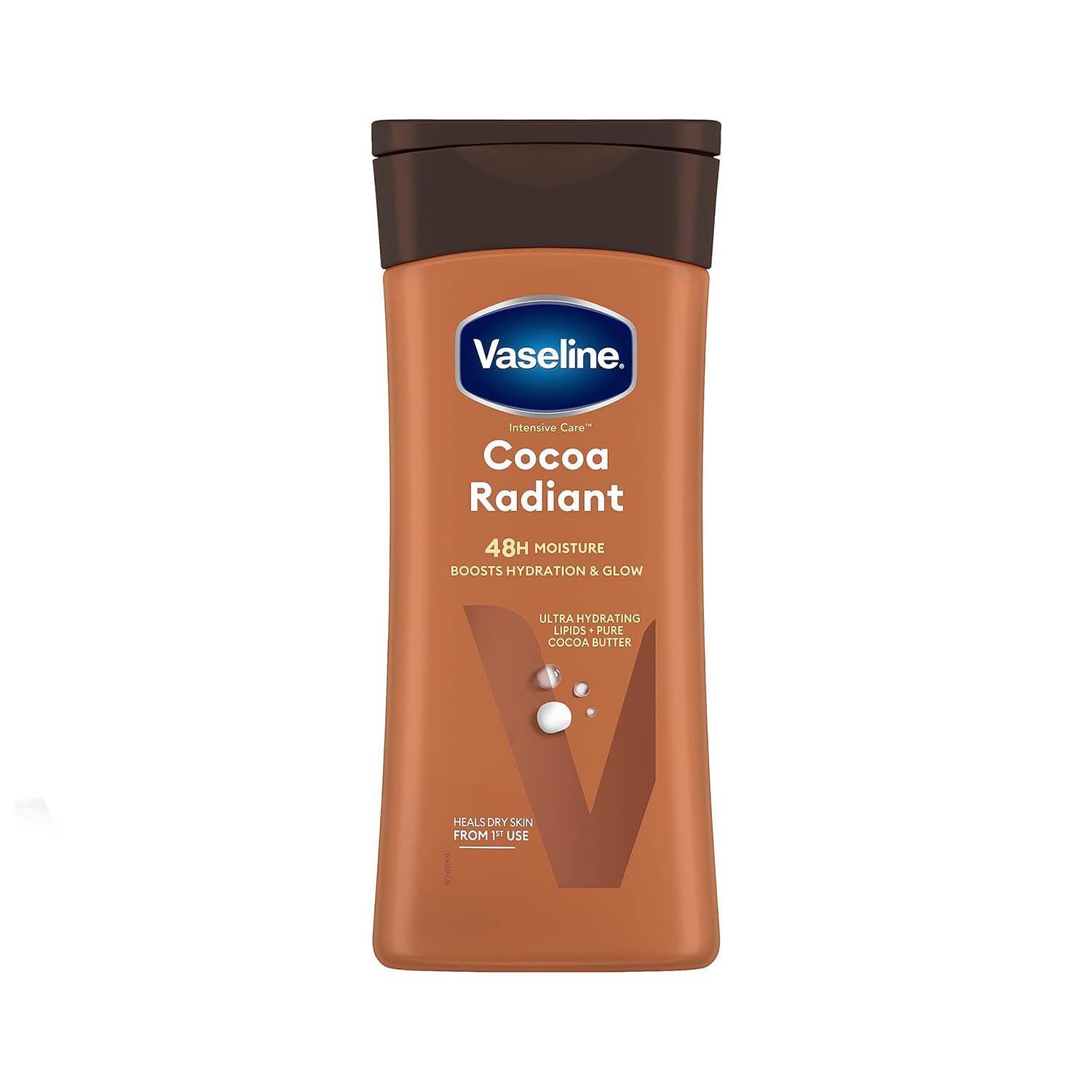 Vaseline Intensive Care Cocoa Radiant Body Lotion with ultra-hydrating lipids 200 ml