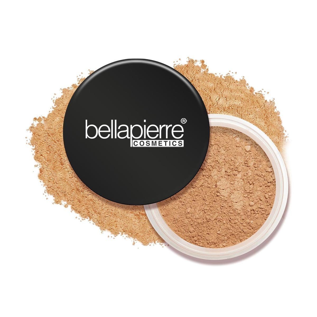 bellapierre Mineral Foundation Powder | Full Coverage SPF 15 | Vegan & Cruelty-Free | Oil & Talc Free | Hypoallergenic - 9 Grams - Maple