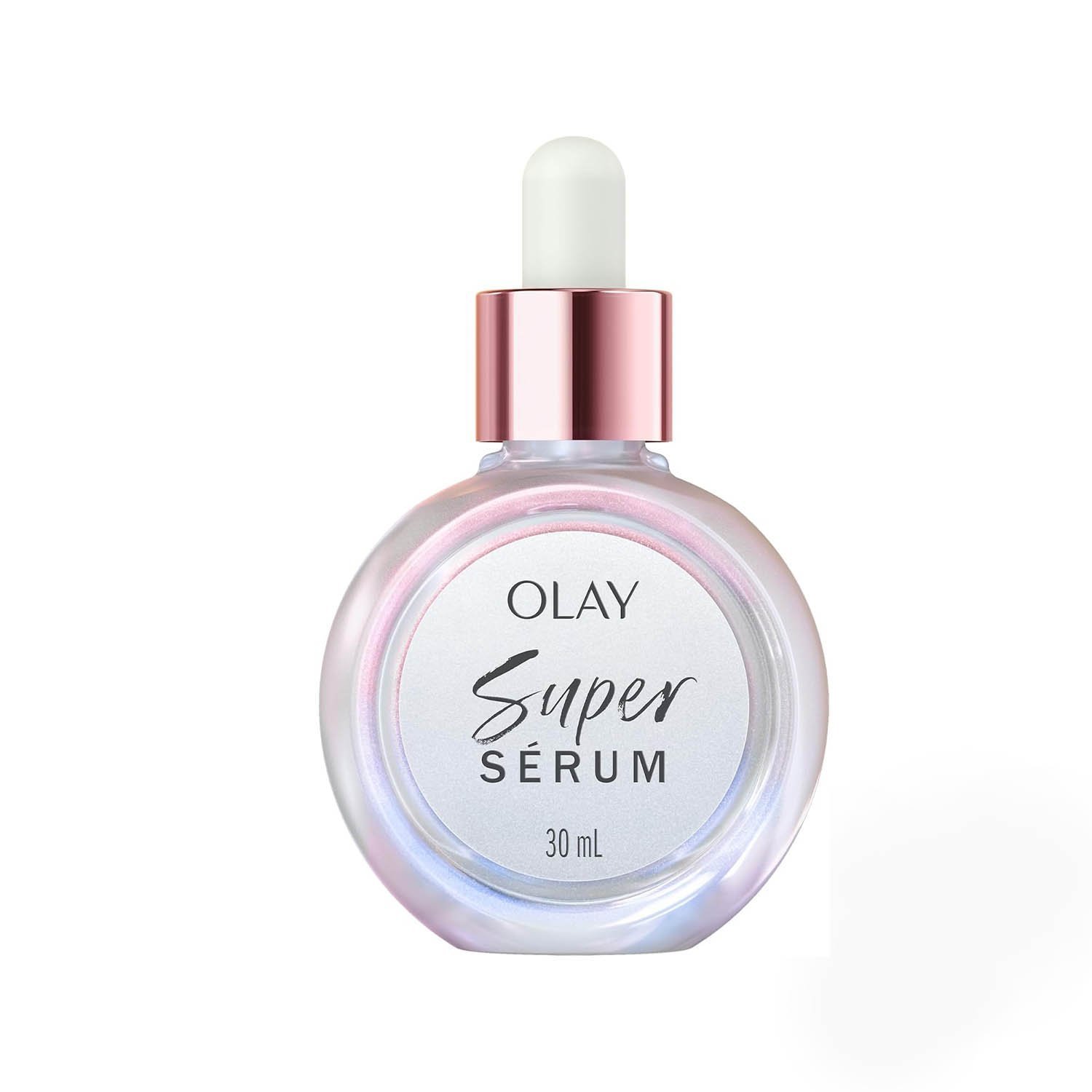 Olay Super Serum, Vitamin C Serum for Face, with Niacinamide, Collagen Peptide, Skincare for Anti Ageing & Brightening, 30ml
